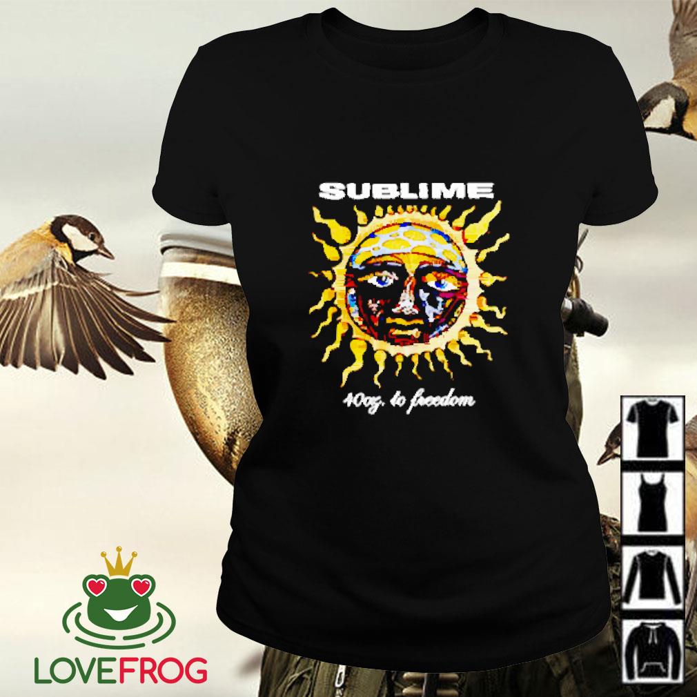 Sublime 40 Oz To Freedom Shirt Hoodie Sweater And Tank Top