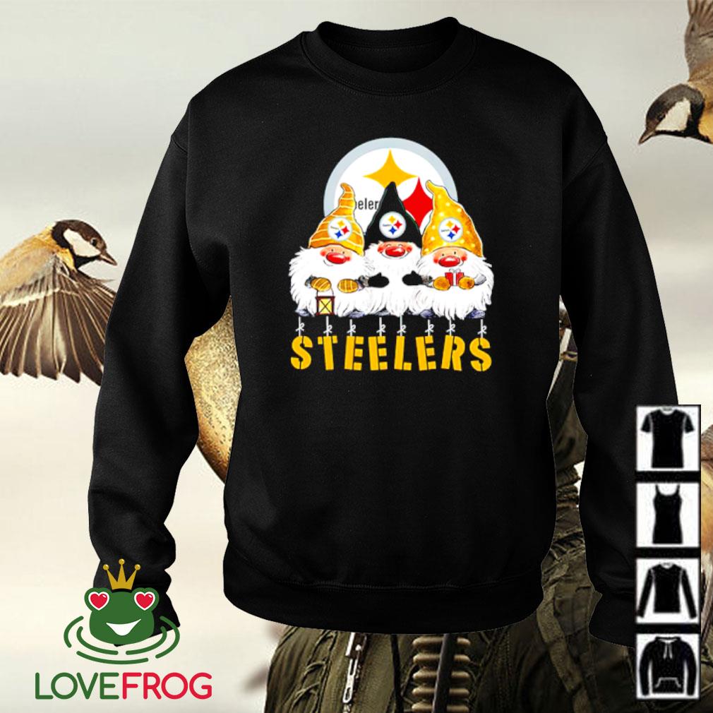 Gnomes Pittsburgh Steelers Merry Christmas shirt, hoodie, sweater