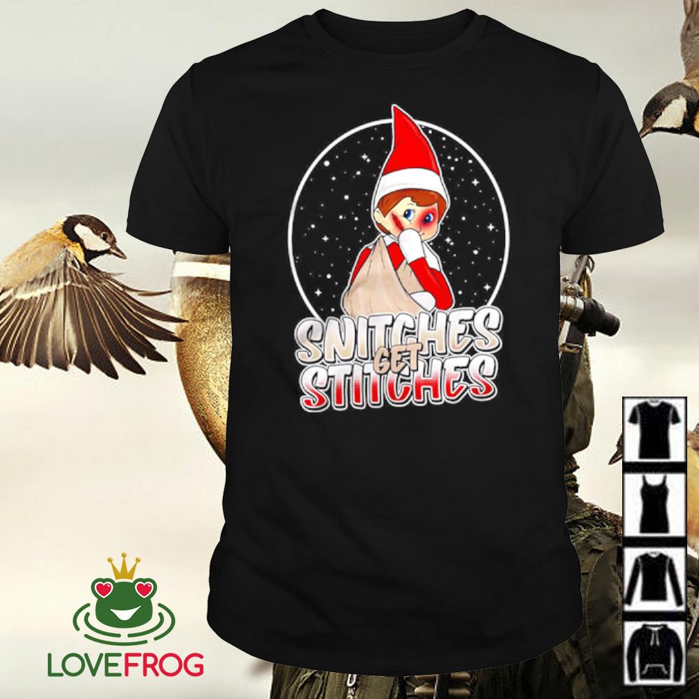 Snitches get Stitches Christmas shirt