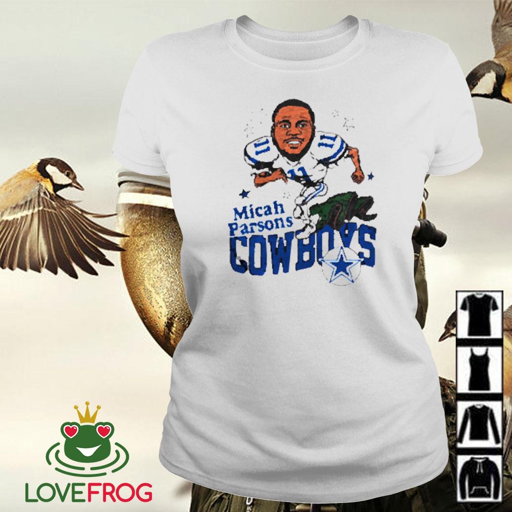 Micah Parsons Dallas Cowboys Homage Caricature Player Tri-Blend T-Shirt,  hoodie, sweater, long sleeve and tank top