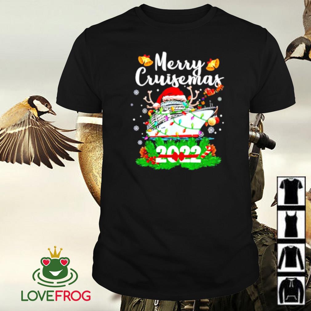 Awesome Santa Reindeer Cruise merry cruisemas 2022 shirt