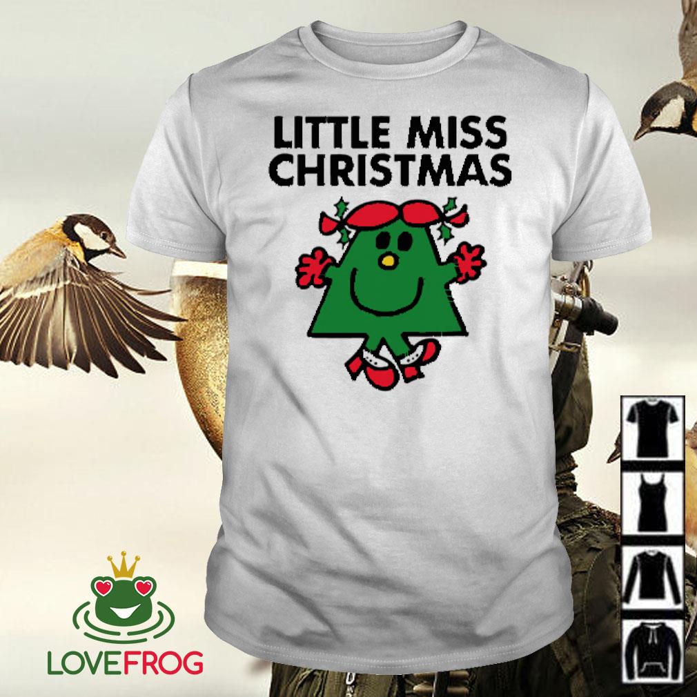 Funny Little miss Christmas shirt