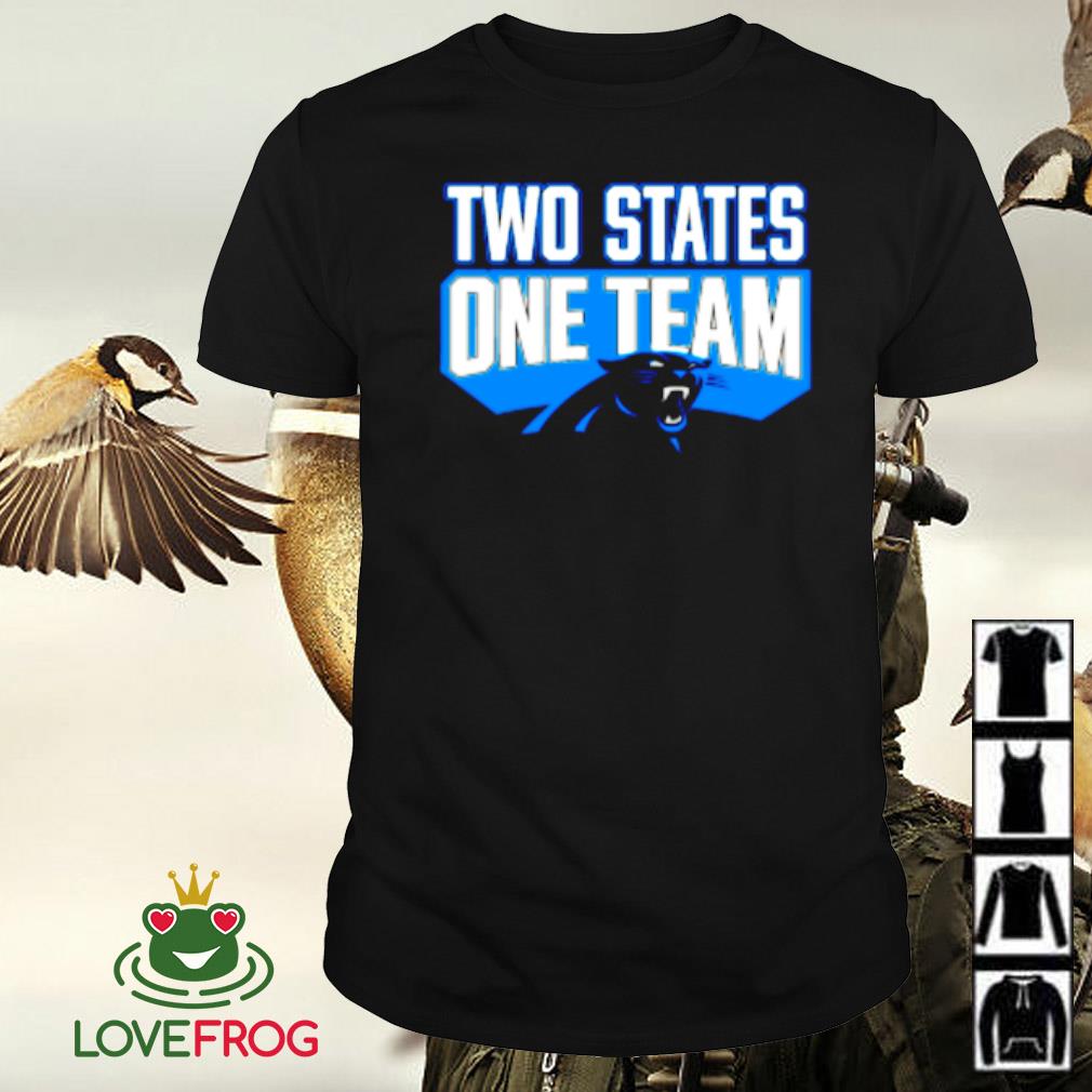 Official Carolina Panthers Hometown two States one team shirt
