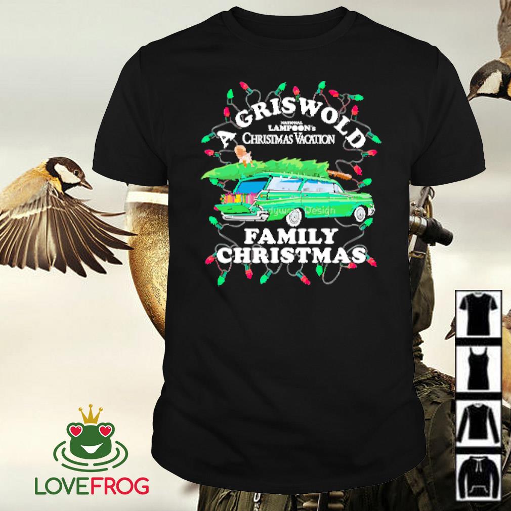 Top A griswold national lampoon's Christmas vacation family Christmas shirt