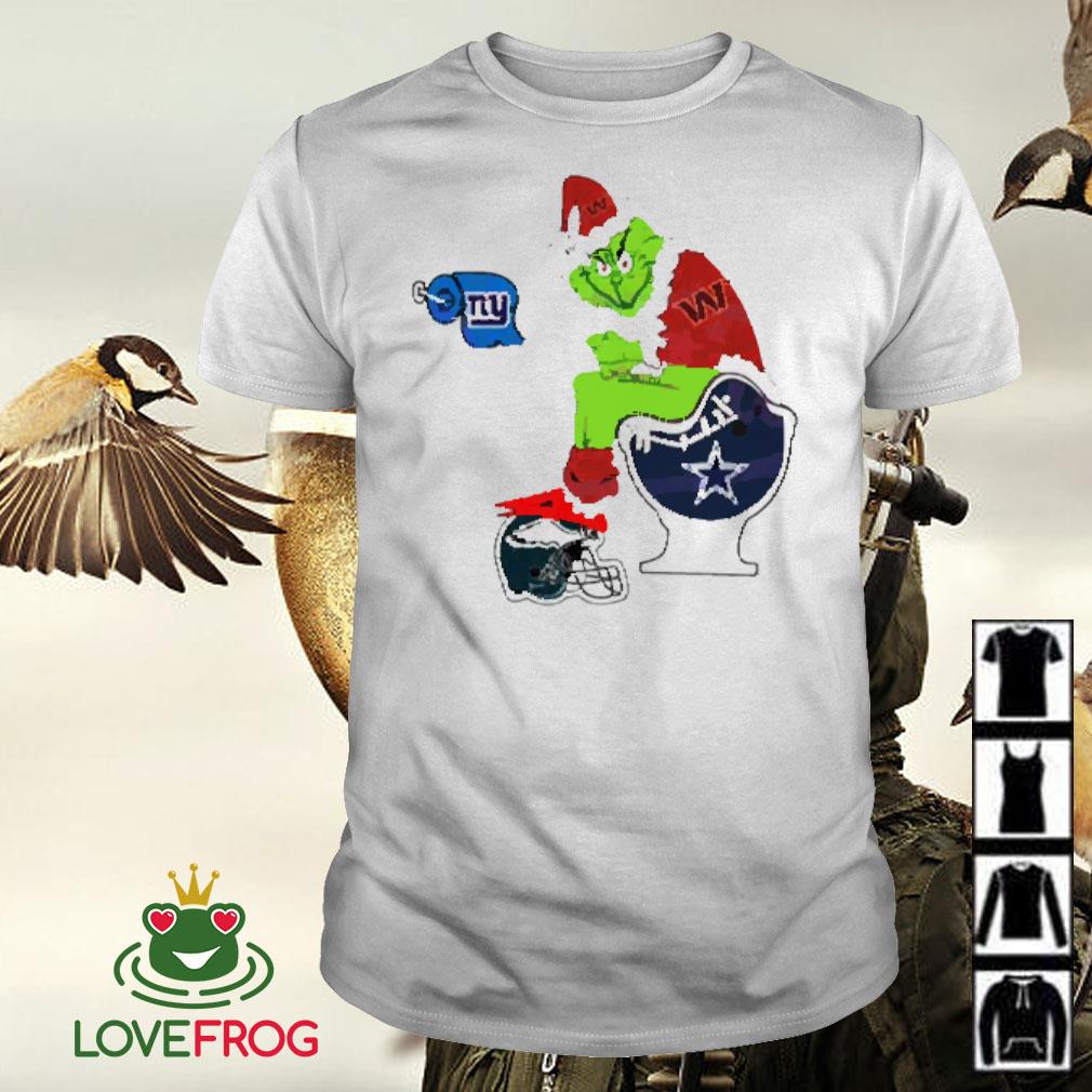 Official The Grinch Washington Commanders Dallas Cowboys Shirt