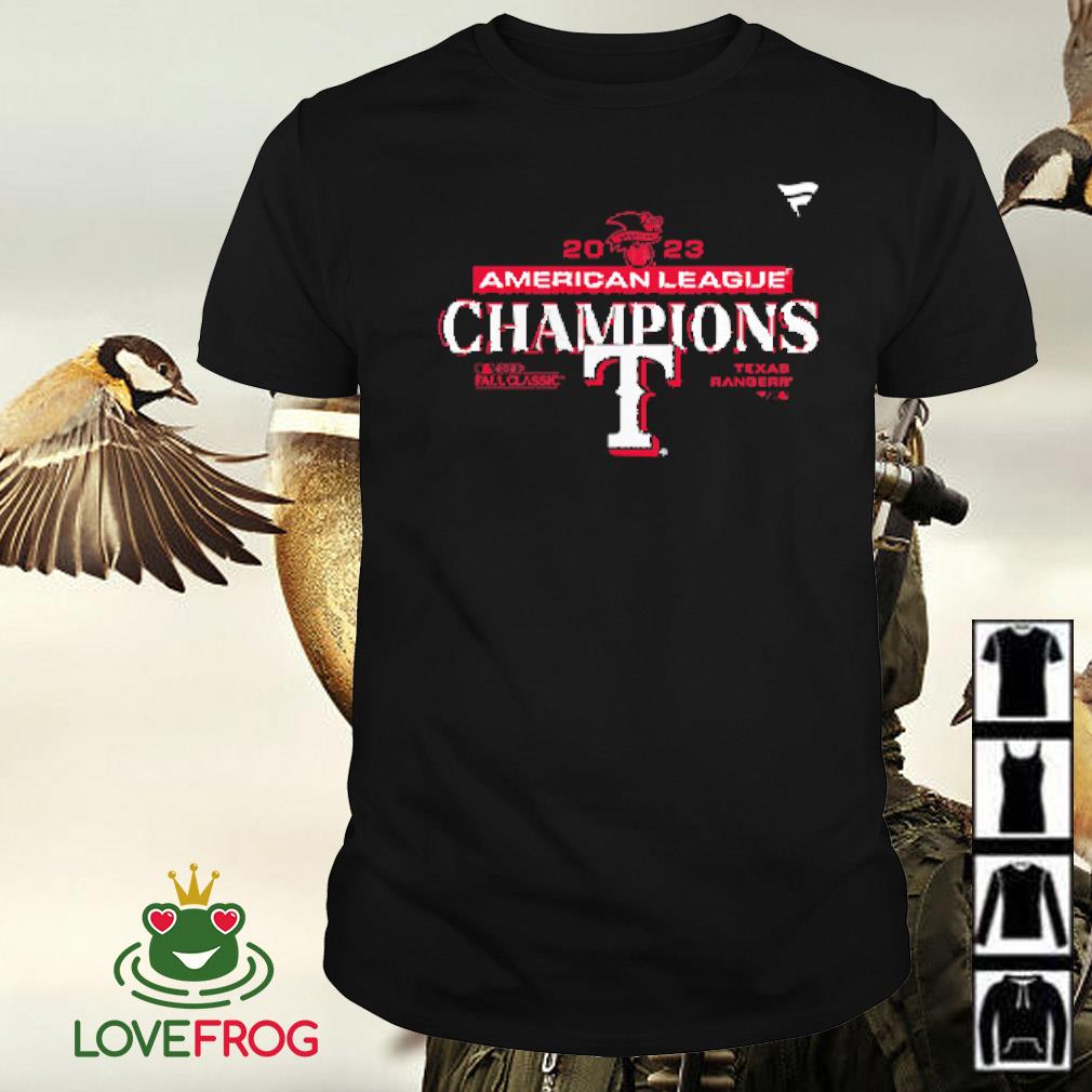 Awesome Texas Rangers 2023 American League Champions shirt