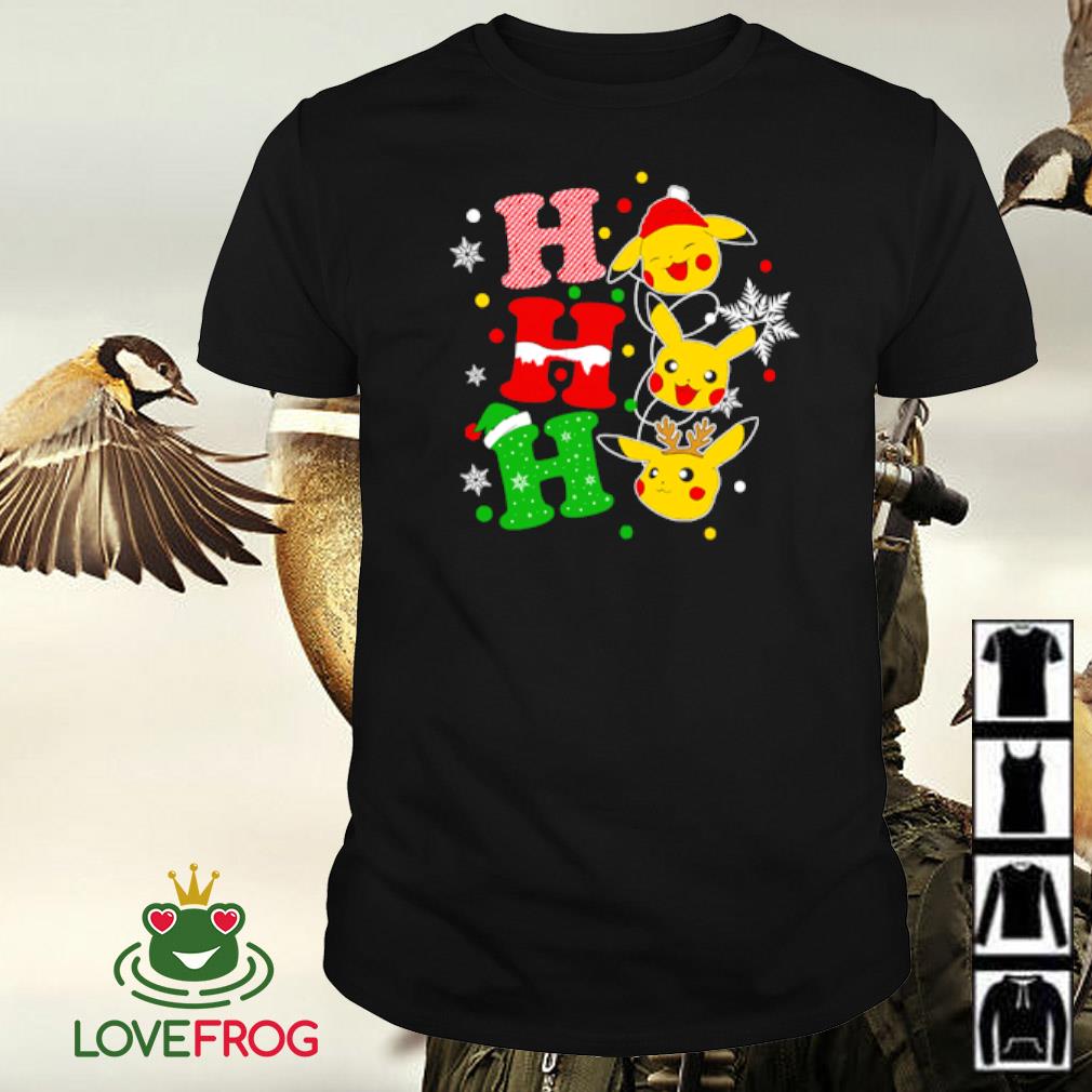 Best Pikachu ho ho ho Christmas shirt