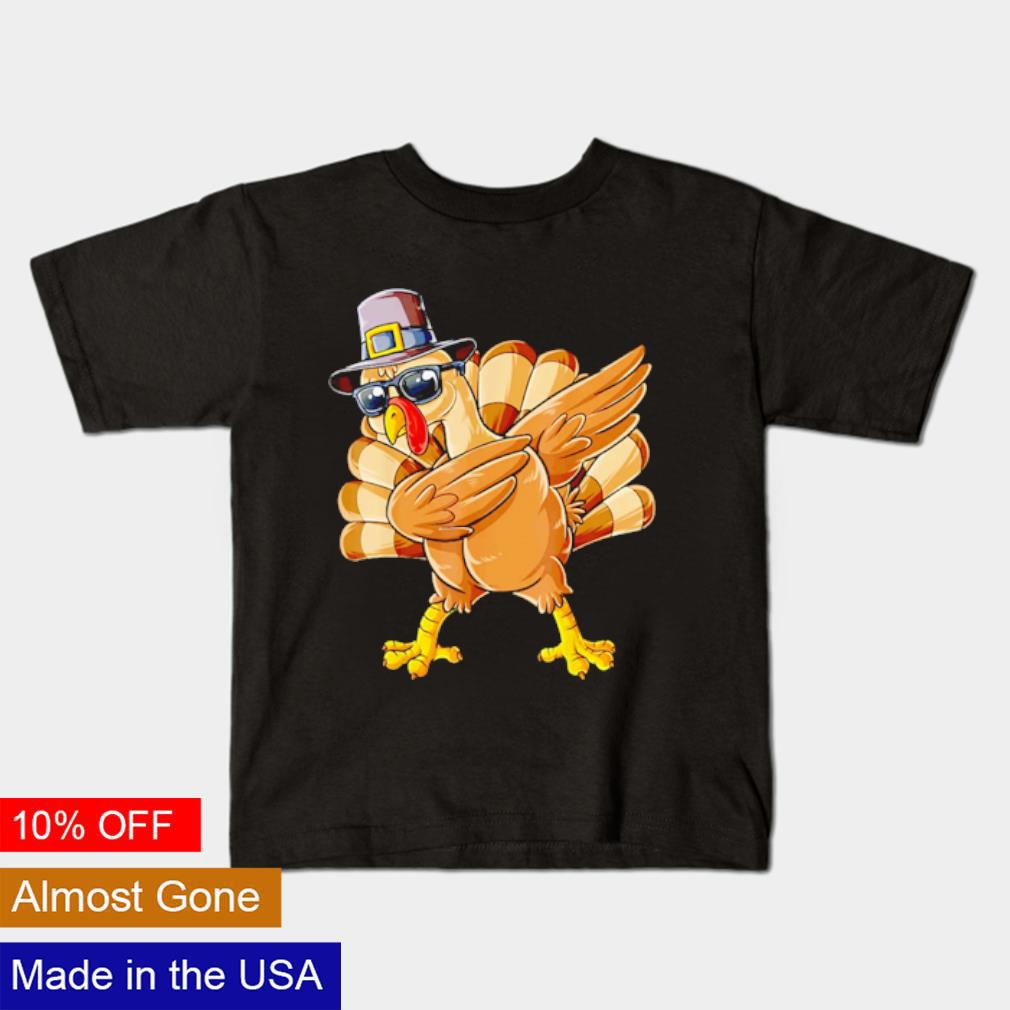 Nice Dabbing Turkey Thanksgiving shirt