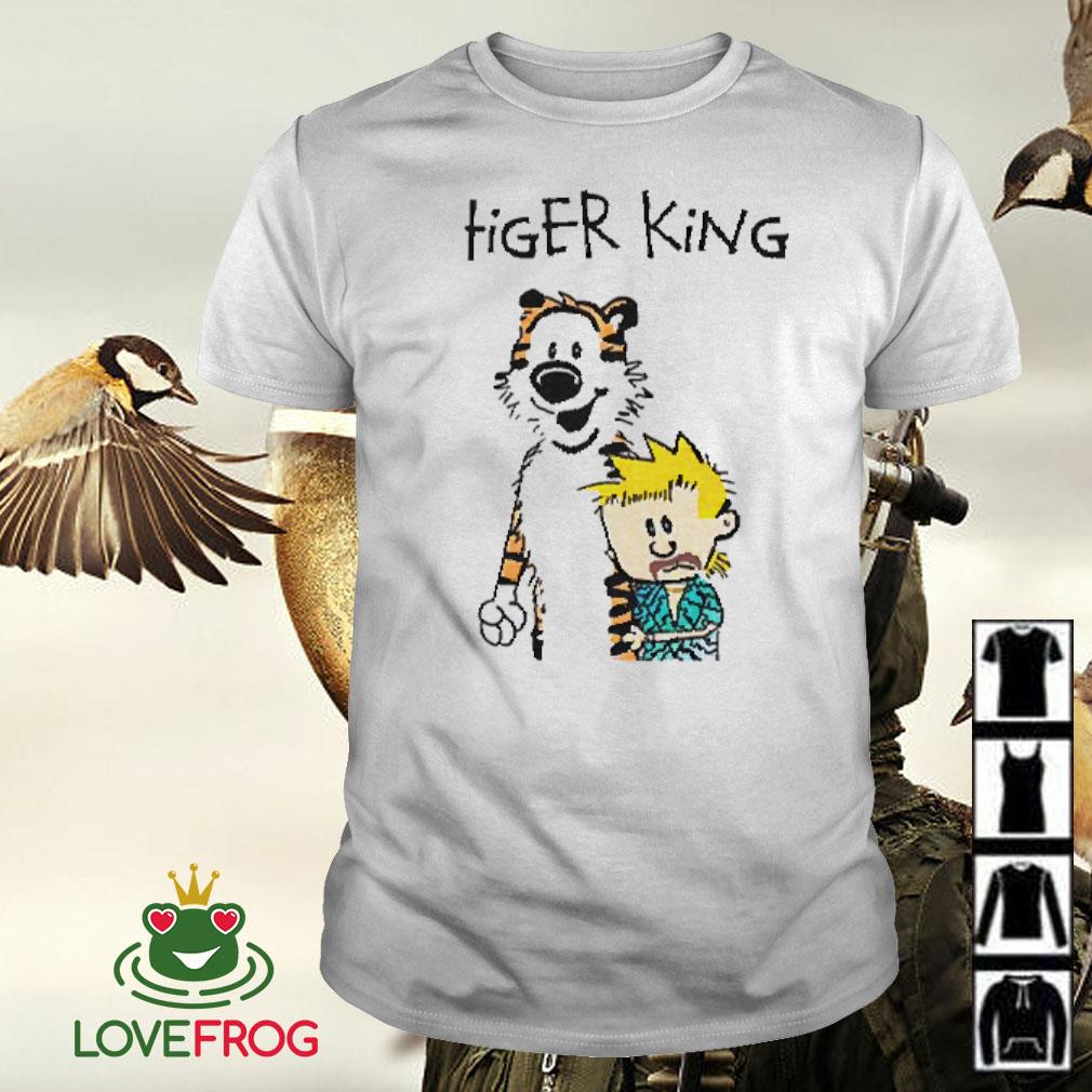Official Tiger King Calvin and Hobbes shirt