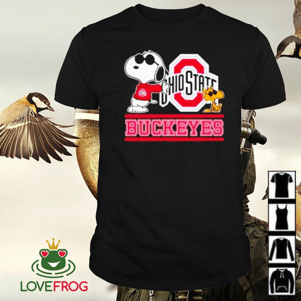 Original Snoopy and Woodstock Ohio State Buckeyes shirt