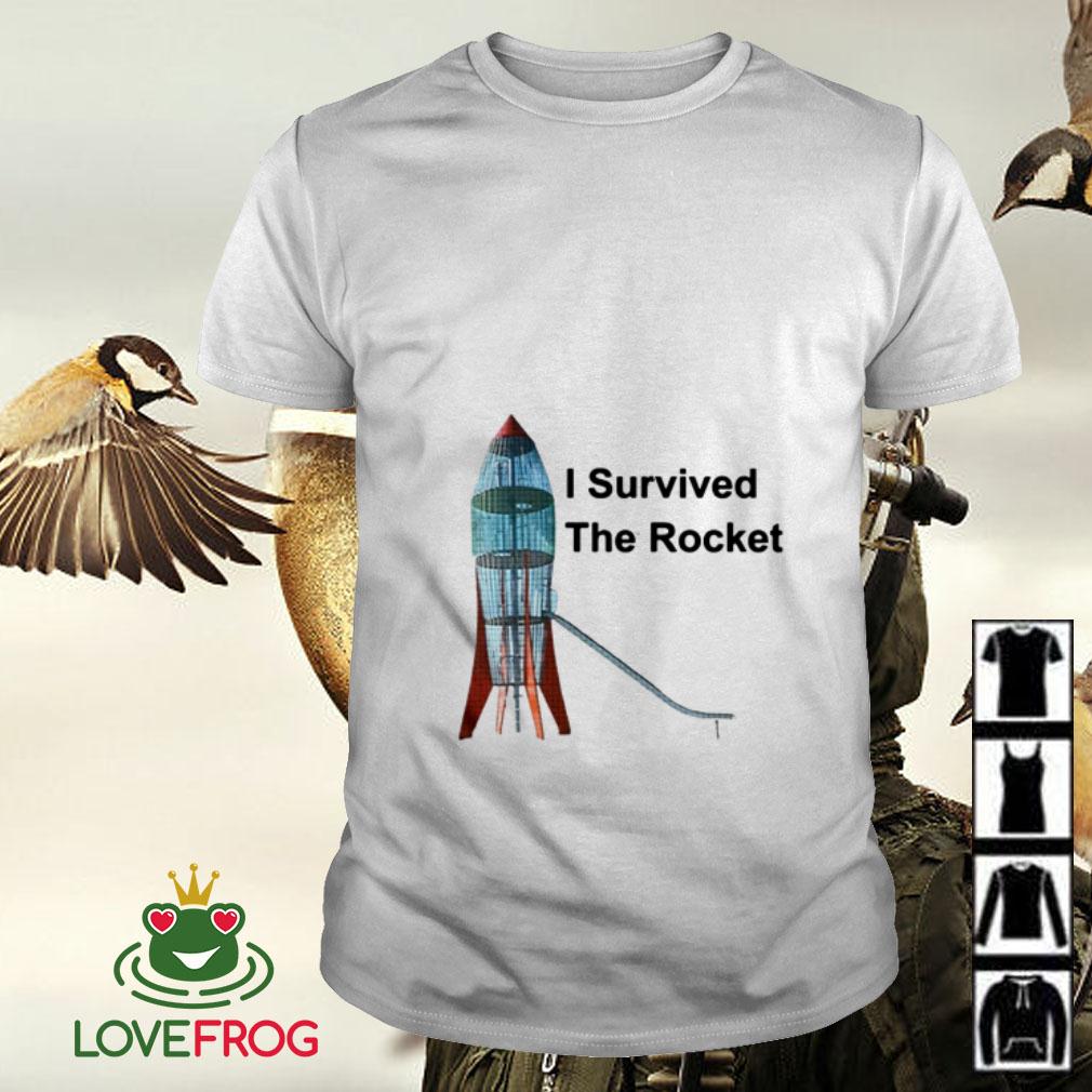 i survived the rocket tee shirt